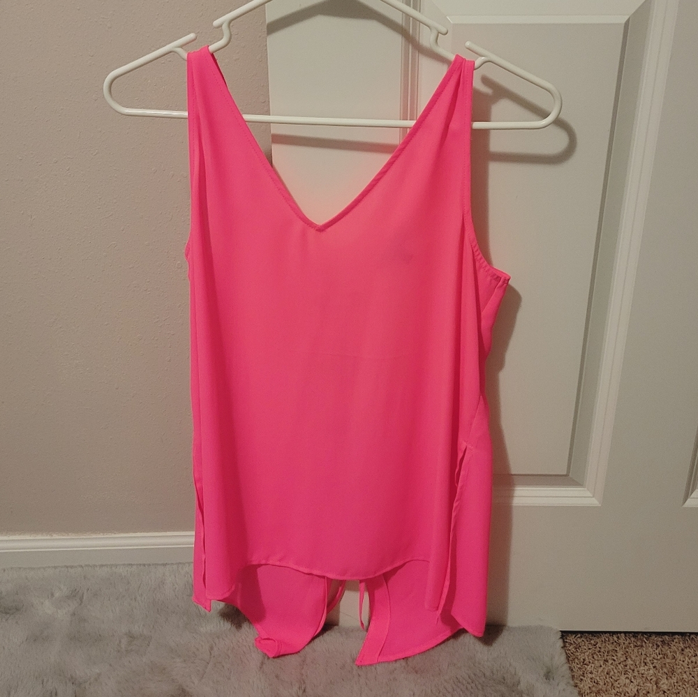Pink Express Tank Top